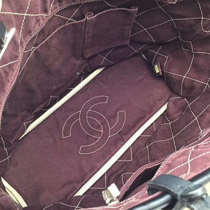 Chanel Brown Leather Matelassé