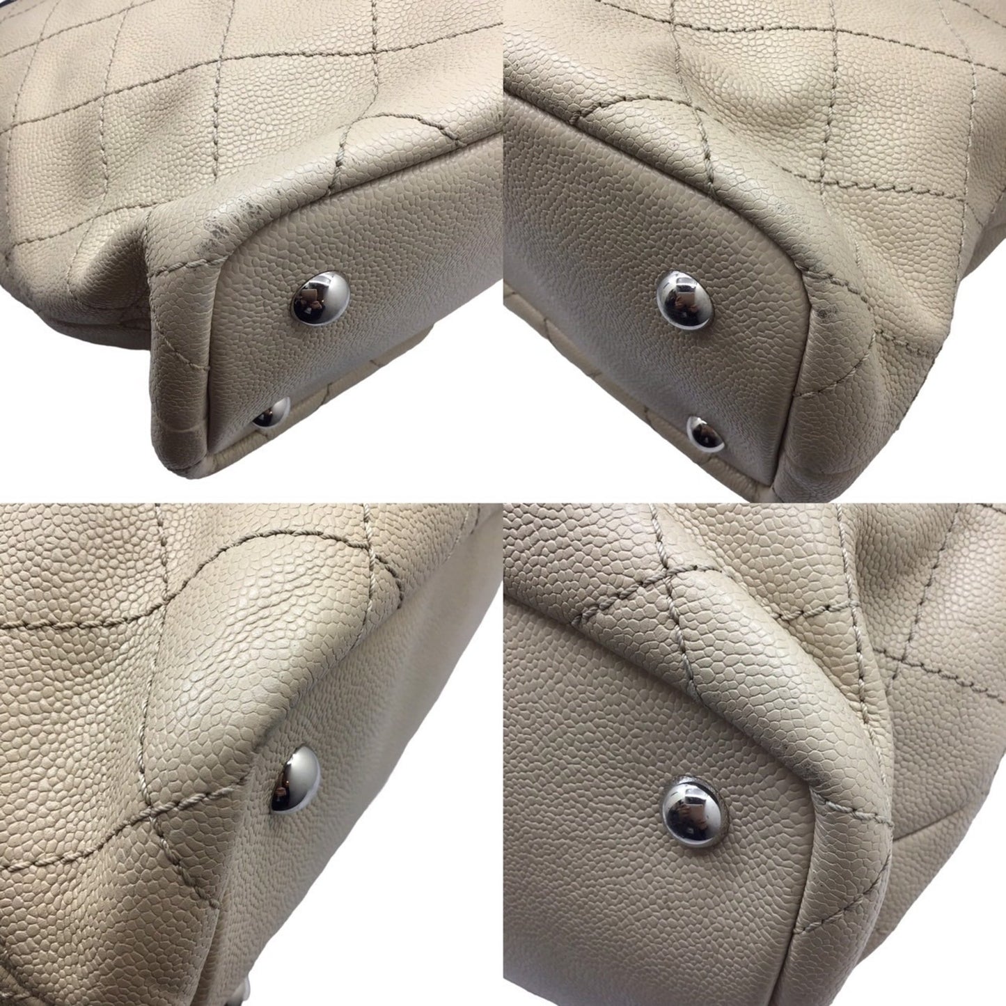 Chanel Brown Leather Matelassé