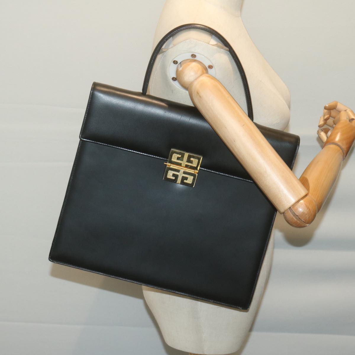 Givenchy Black Leather Handbag