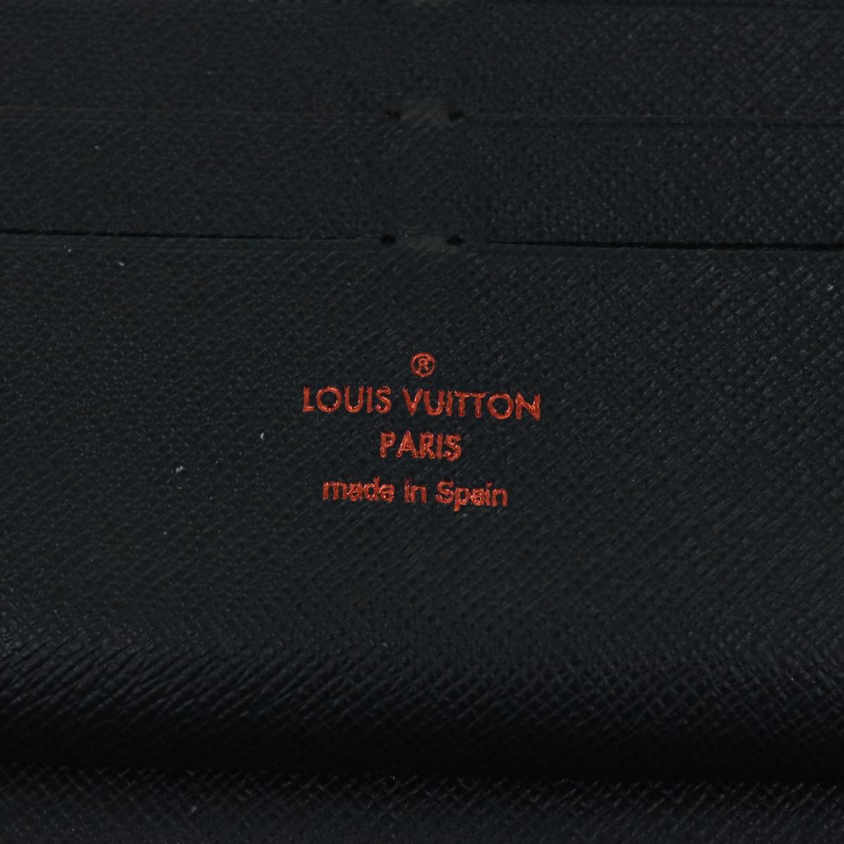 Louis Vuitton Black Canvas Zippy Organizer