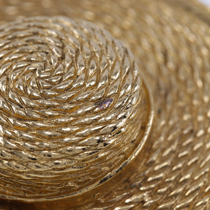 Chanel Gold Gold Plated Broche