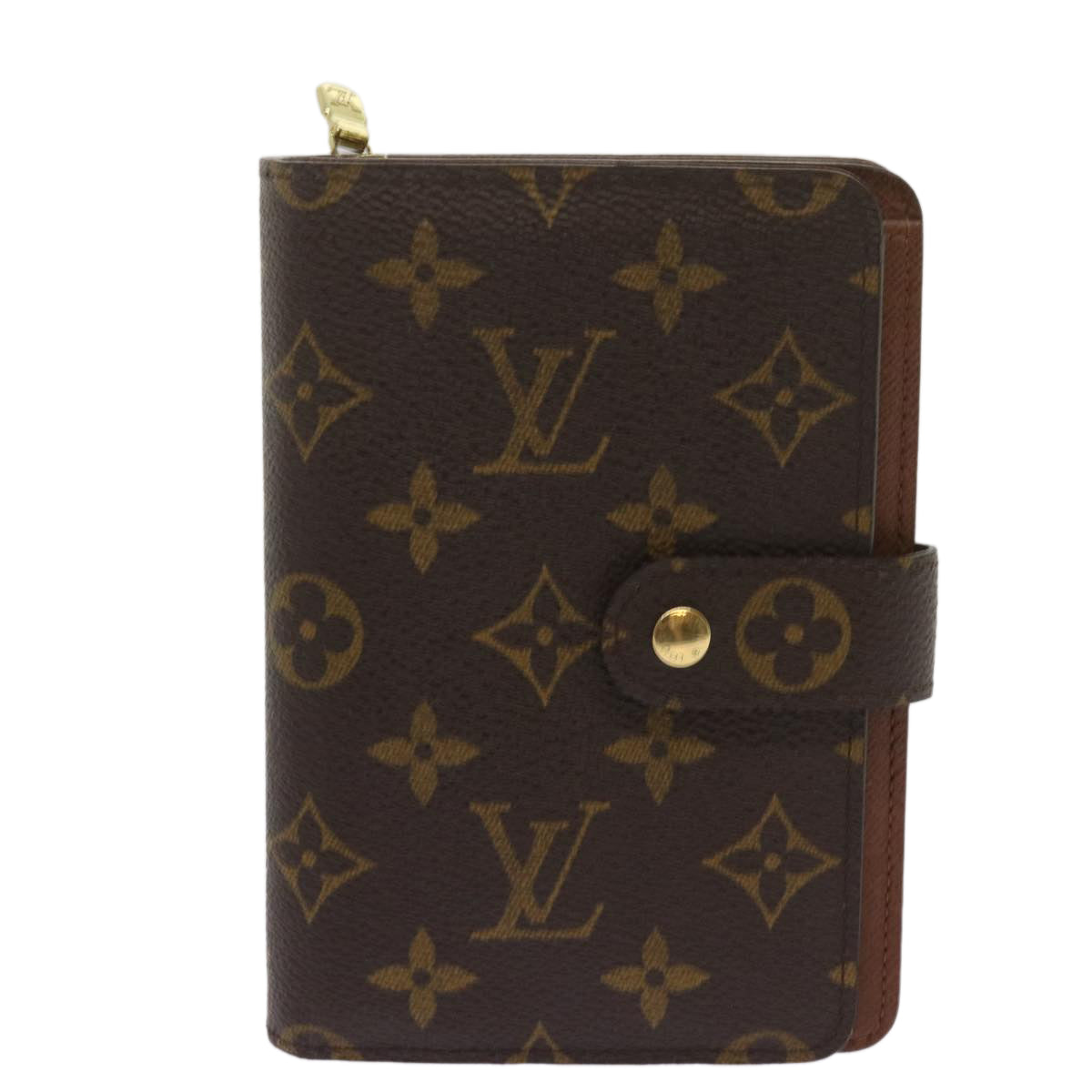 Louis Vuitton Brown Canvas Porte Papier Zip