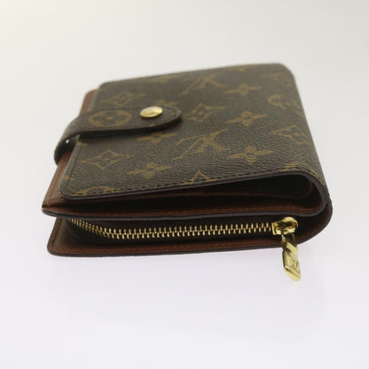 Louis Vuitton Brown Canvas Porte Papier Zip