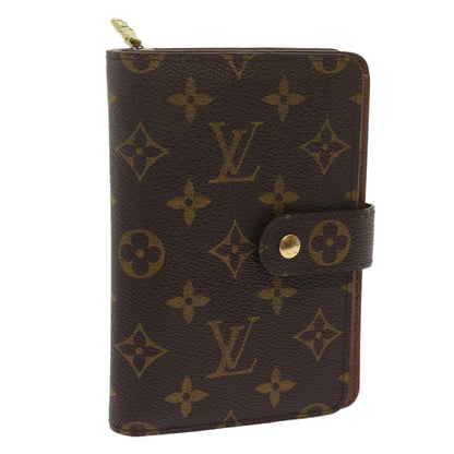 Louis Vuitton Brown Canvas Porte Papier Zip