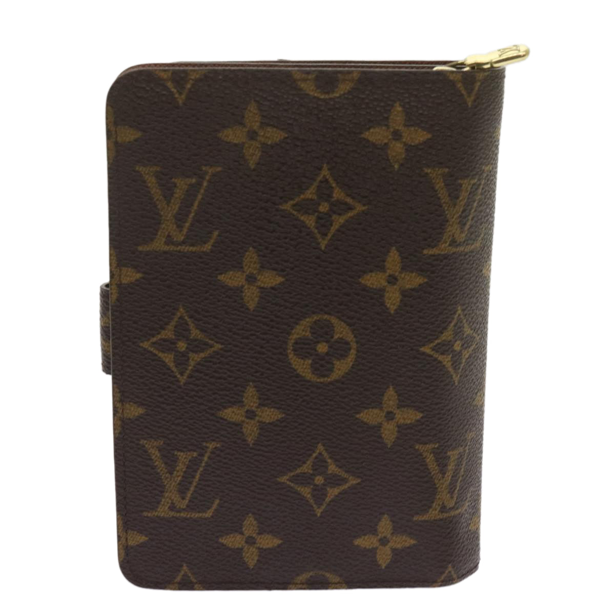 Louis Vuitton Brown Canvas Porte Papier Zip