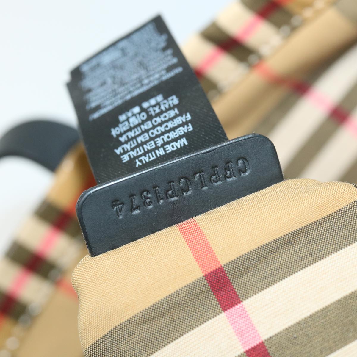 Burberry Brown Canvas Tote