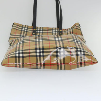 Burberry Brown Canvas Tote