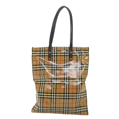 Burberry Brown Canvas Tote