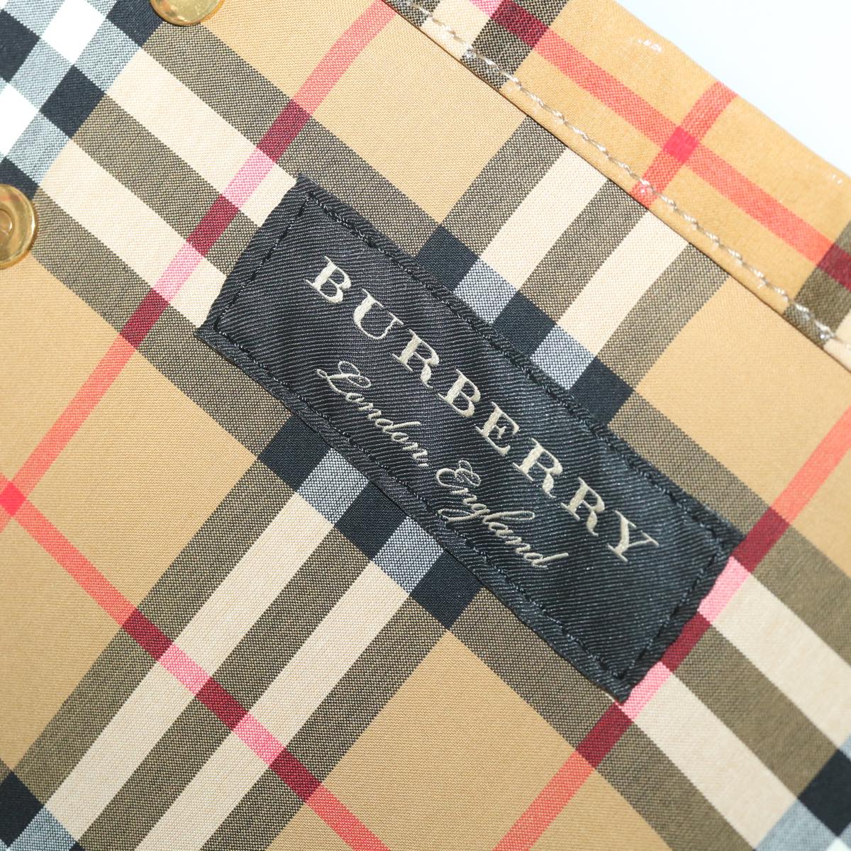 Burberry Brown Canvas Tote