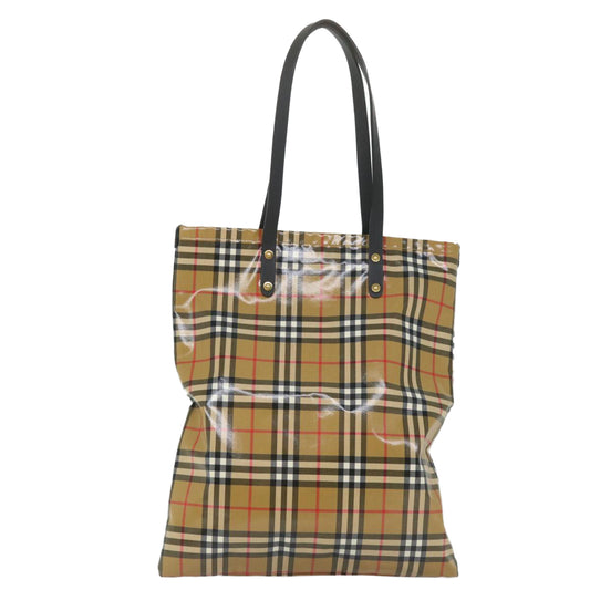 Burberry Brown Canvas Tote