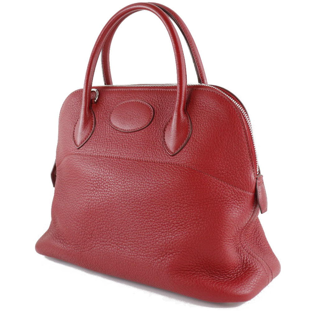 Hermès Red Leather Bolide