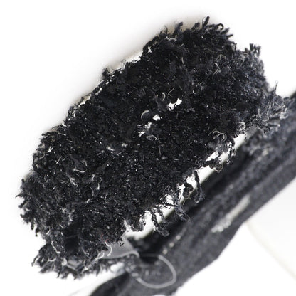 Chanel Black Tweed Coco Mark
