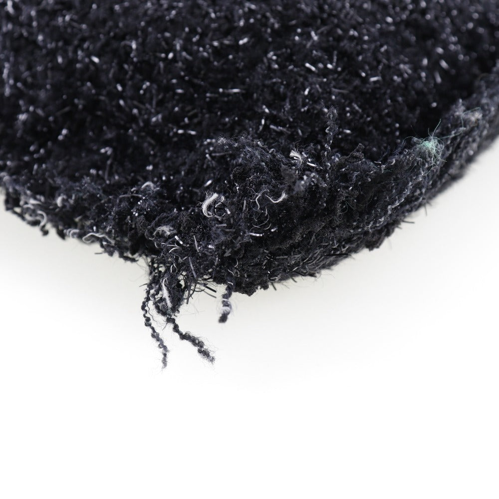 Chanel Black Tweed Coco Mark