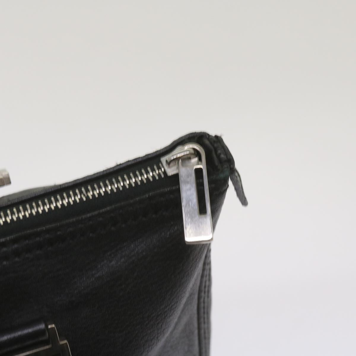 Fendi Black Leather --