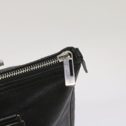 Fendi Black Leather --