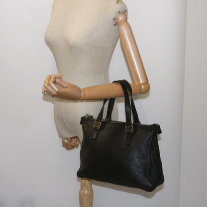 Fendi Black Leather --