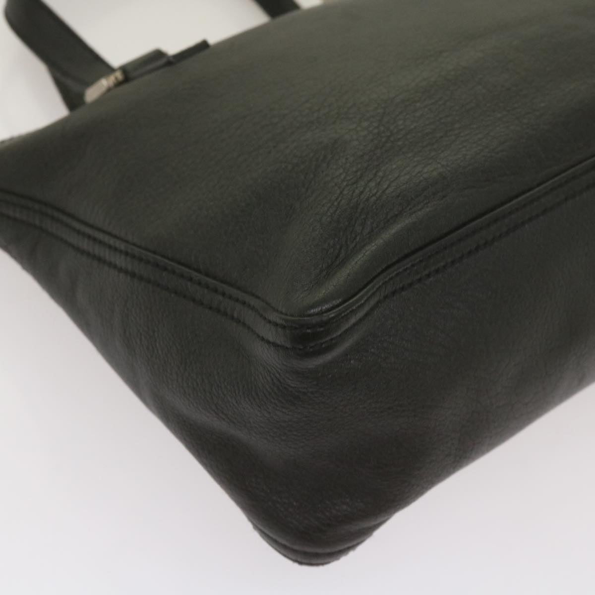 Fendi Black Leather --