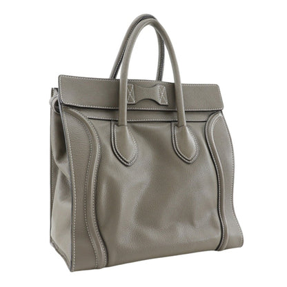 Salvatore Ferragamo Black Leather Iconic Top Handle