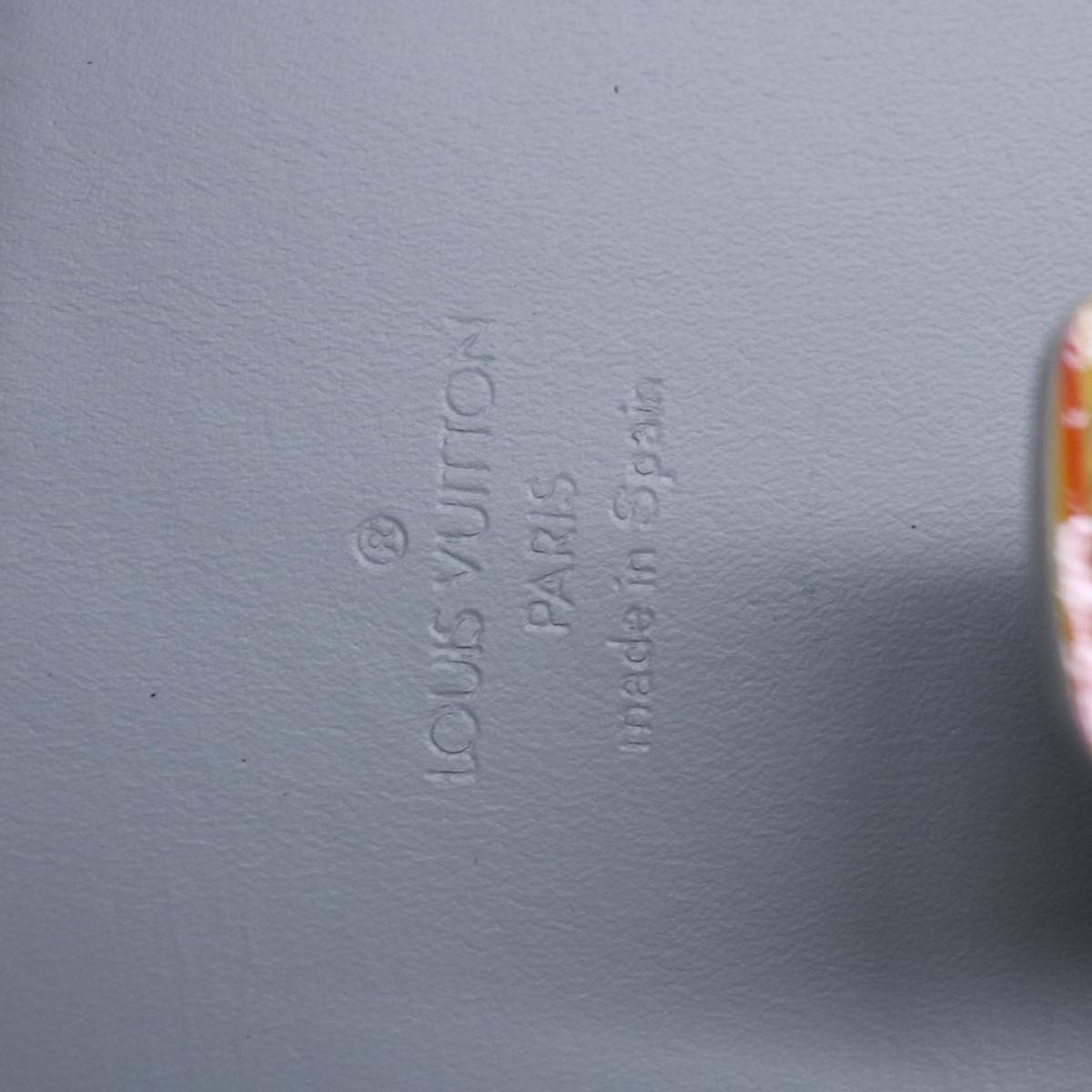 Louis Vuitton Orange Leather Agenda Pm