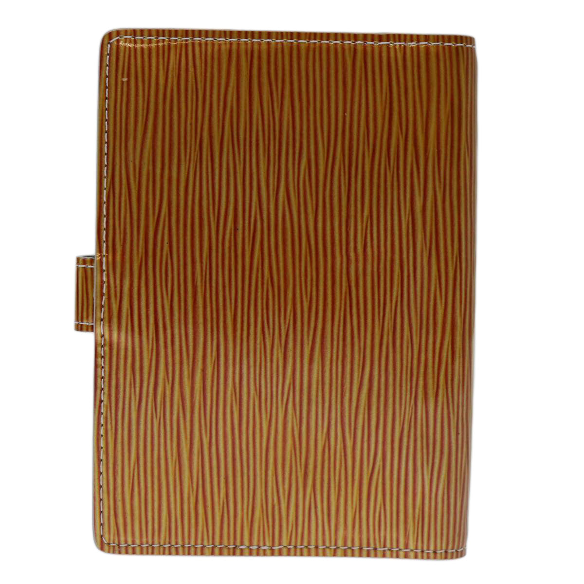 Louis Vuitton Orange Leather Agenda Pm