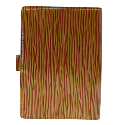 Louis Vuitton Orange Leather Agenda Pm