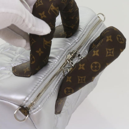 Louis Vuitton Silver Synthetic Speedy Bandoulière 25