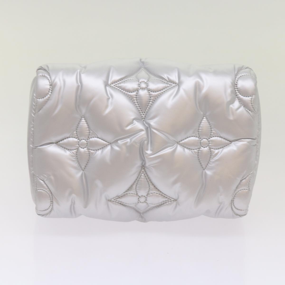Louis Vuitton Silver Synthetic Speedy Bandoulière 25