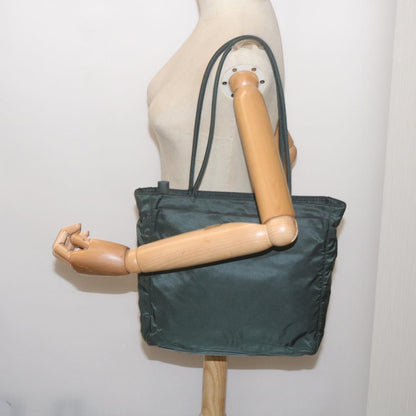 Prada Green Synthetic Tessuto