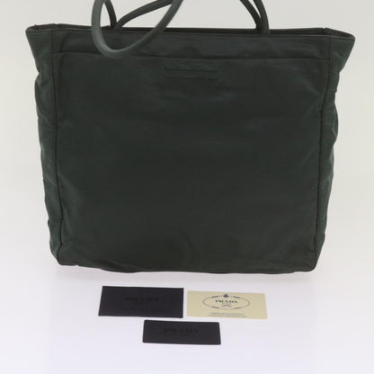 Prada Green Synthetic Tessuto