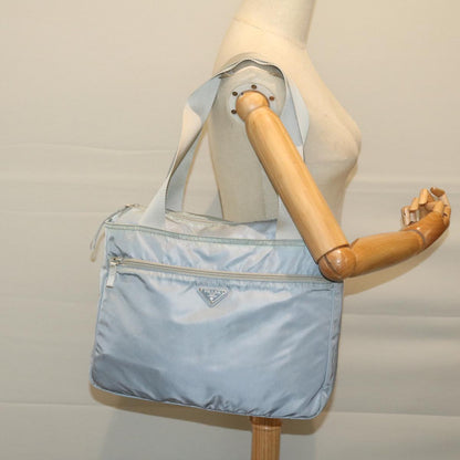Prada Blue Synthetic Tessuto