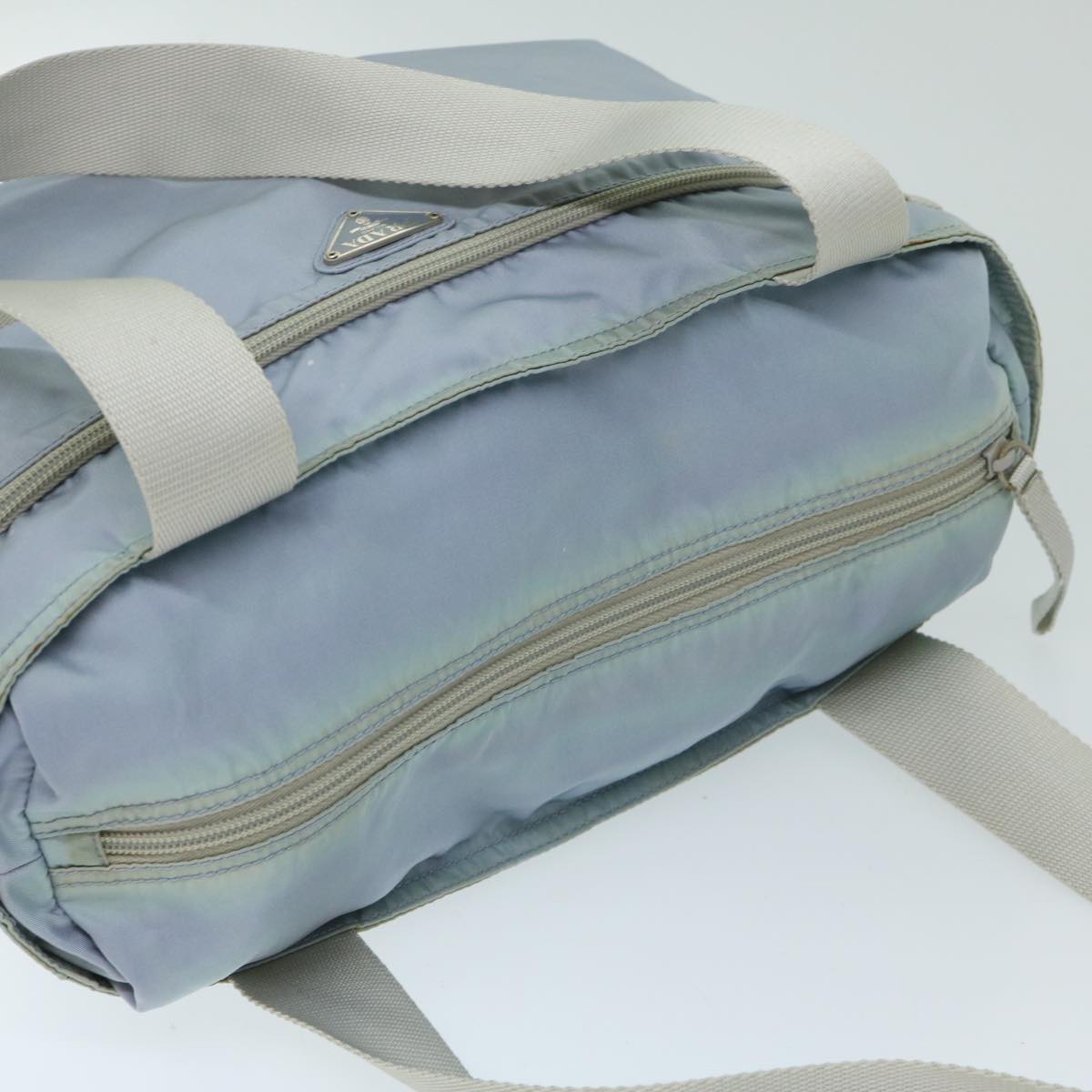 Prada Blue Synthetic Tessuto