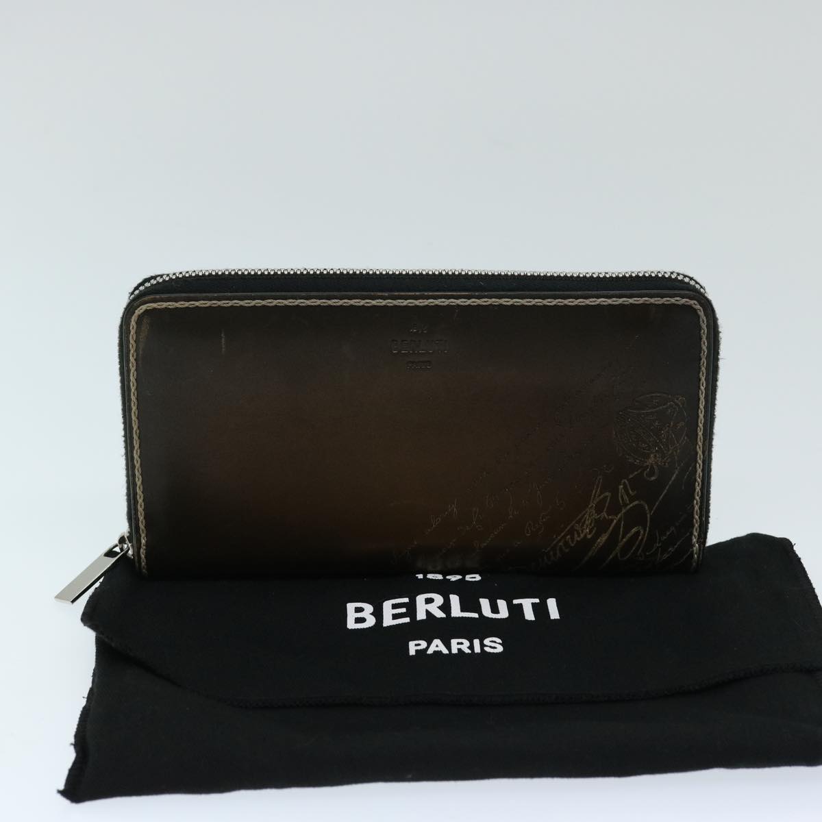 Berluti Brown Leather Wallet