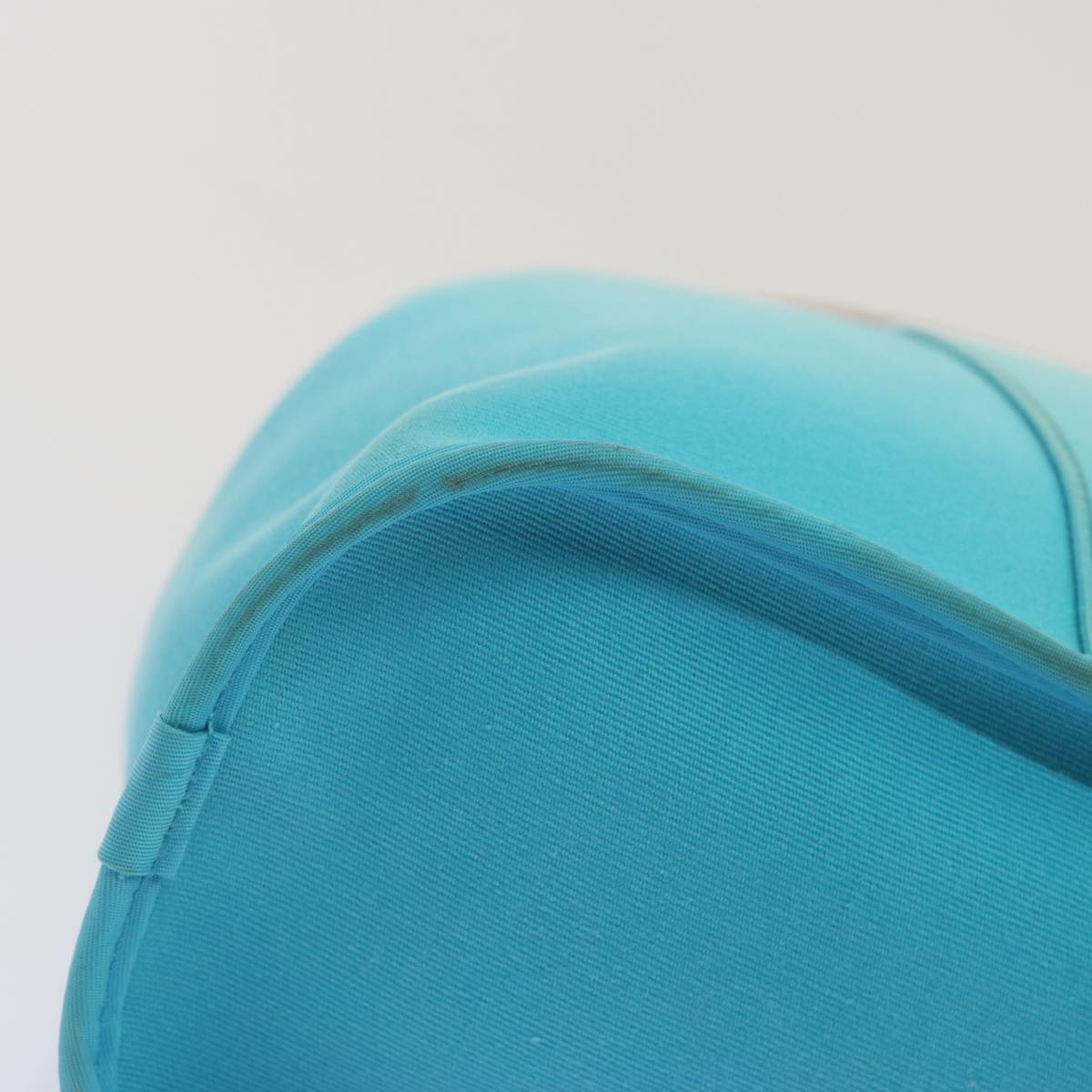 Hermès Blue Canvas Kabak