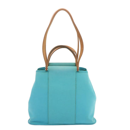 Hermès Blue Canvas Kabak