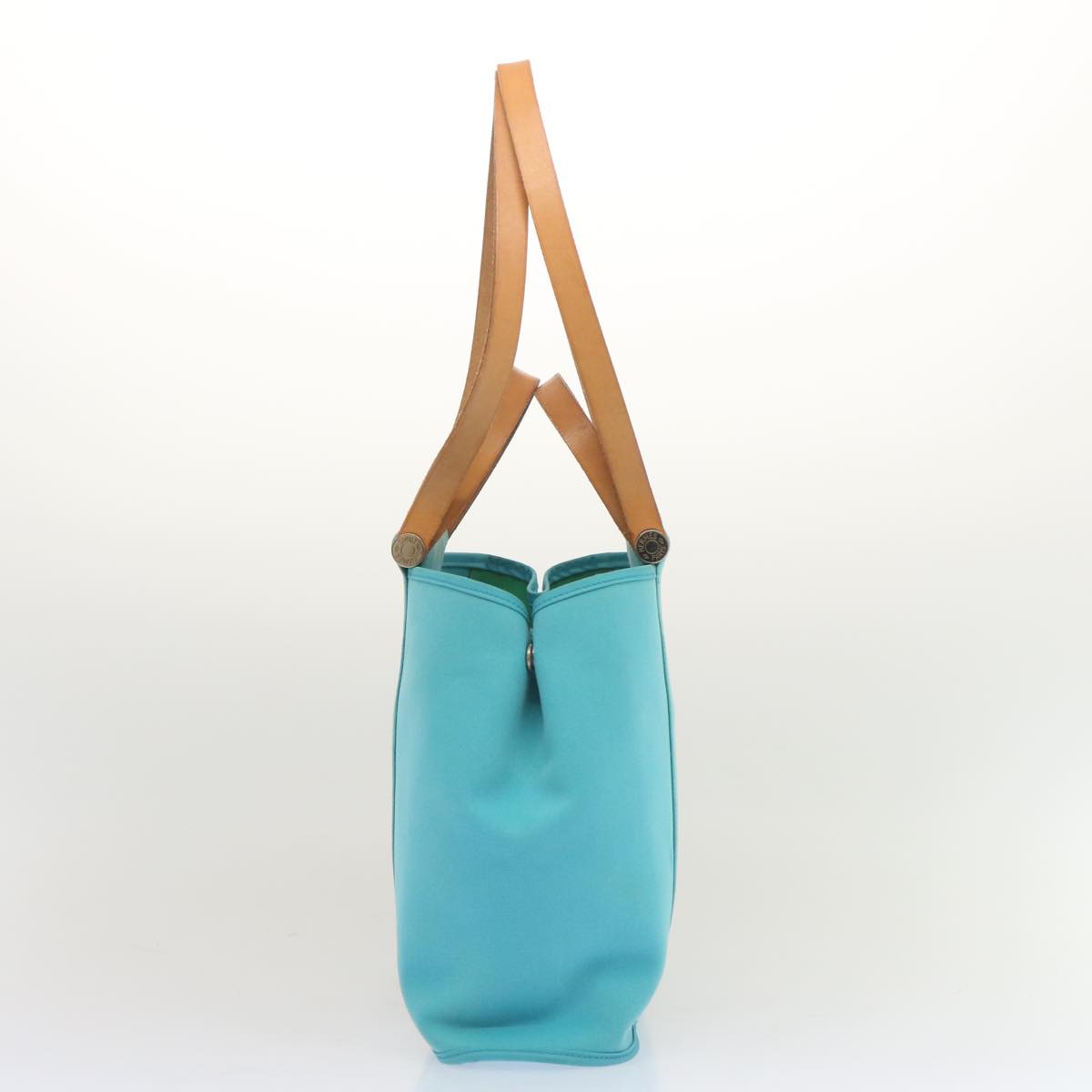 Hermès Blue Canvas Kabak