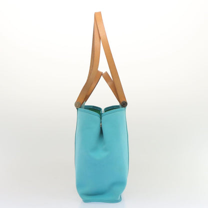 Hermès Blue Canvas Kabak