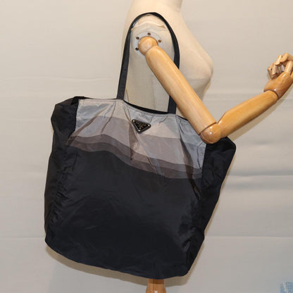 Prada Black Synthetic Tessuto
