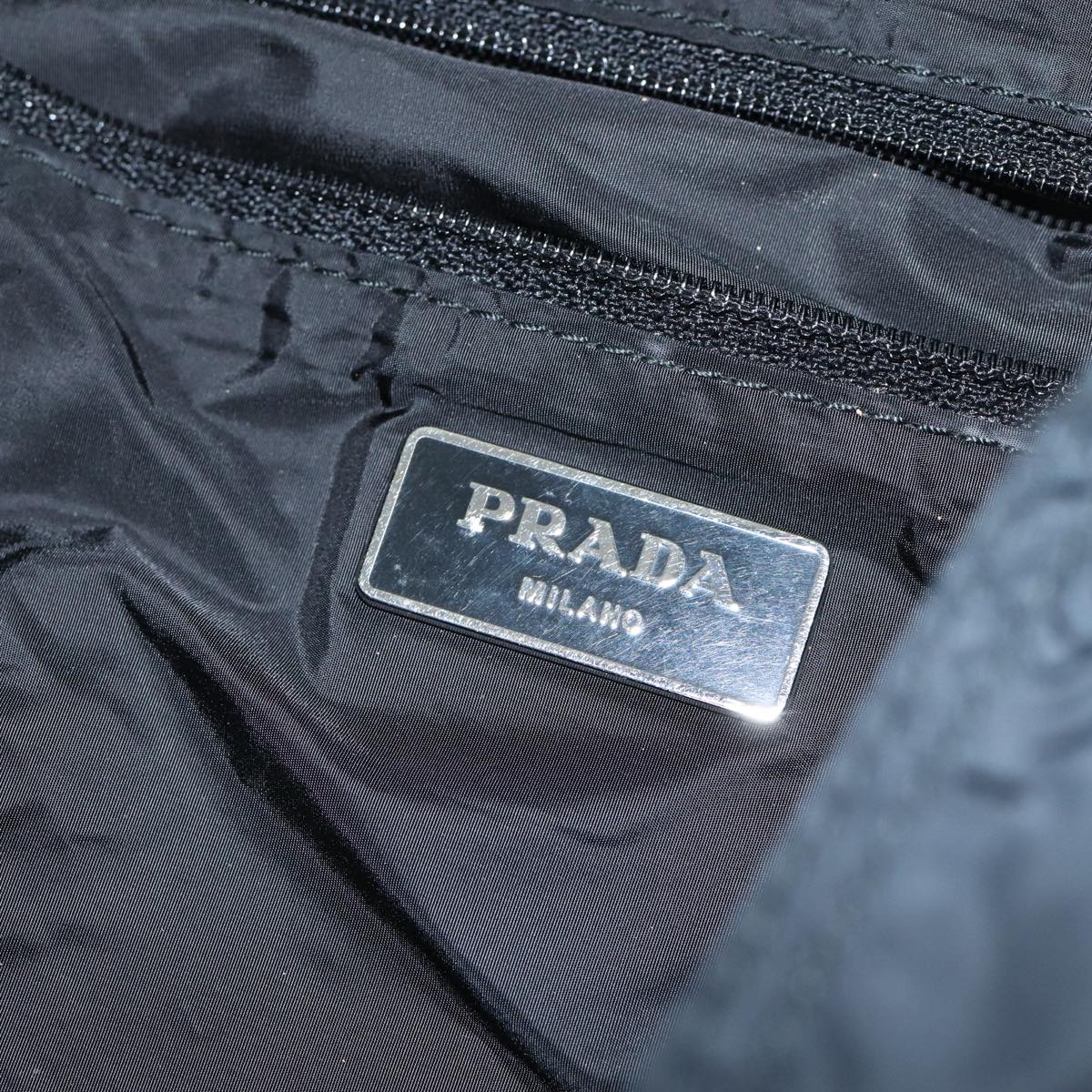 Prada Black Synthetic Tessuto