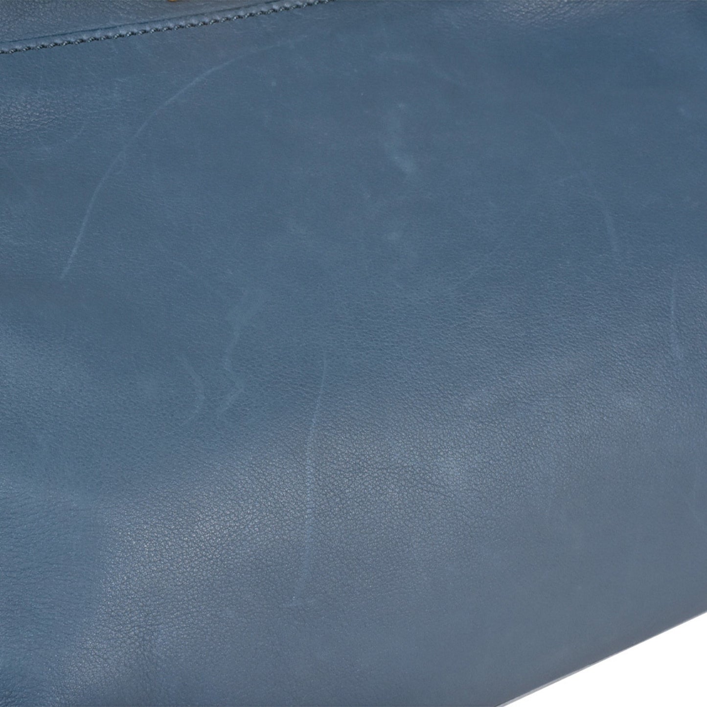 Fendi Blue Leather Peekaboo