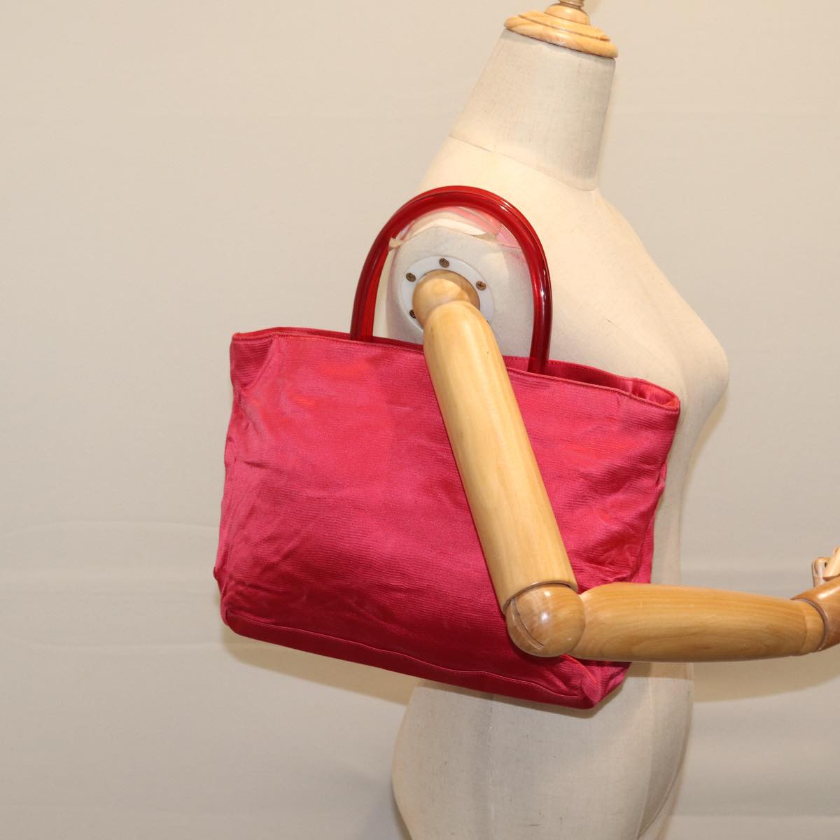 Prada Red Synthetic Tessuto
