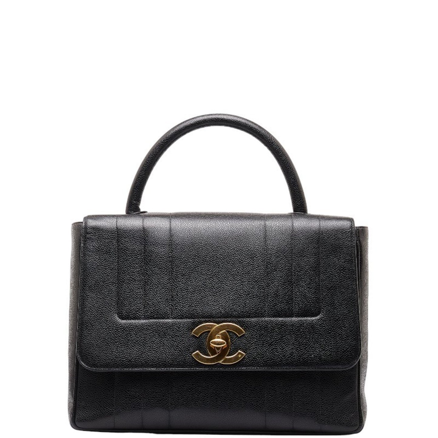 Chanel Black Leather Mademoiselle