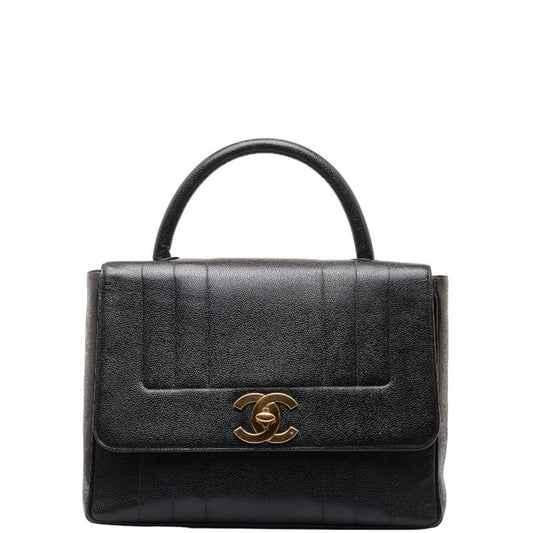 Chanel Black Leather Mademoiselle