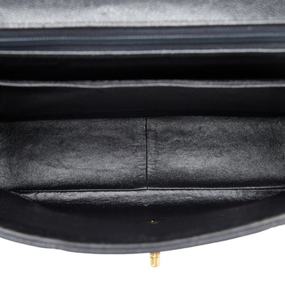 Chanel Black Leather Mademoiselle