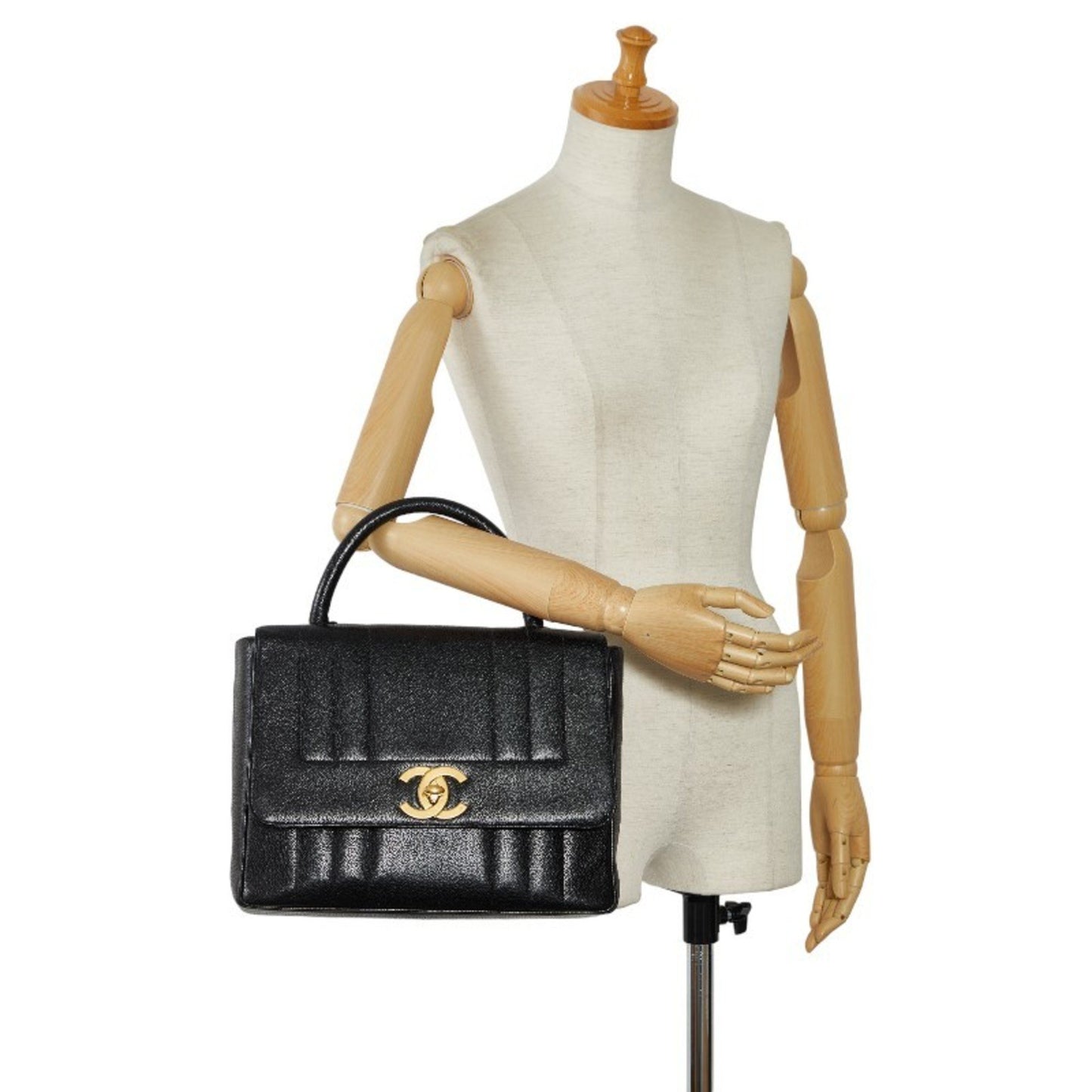 Chanel Black Leather Mademoiselle