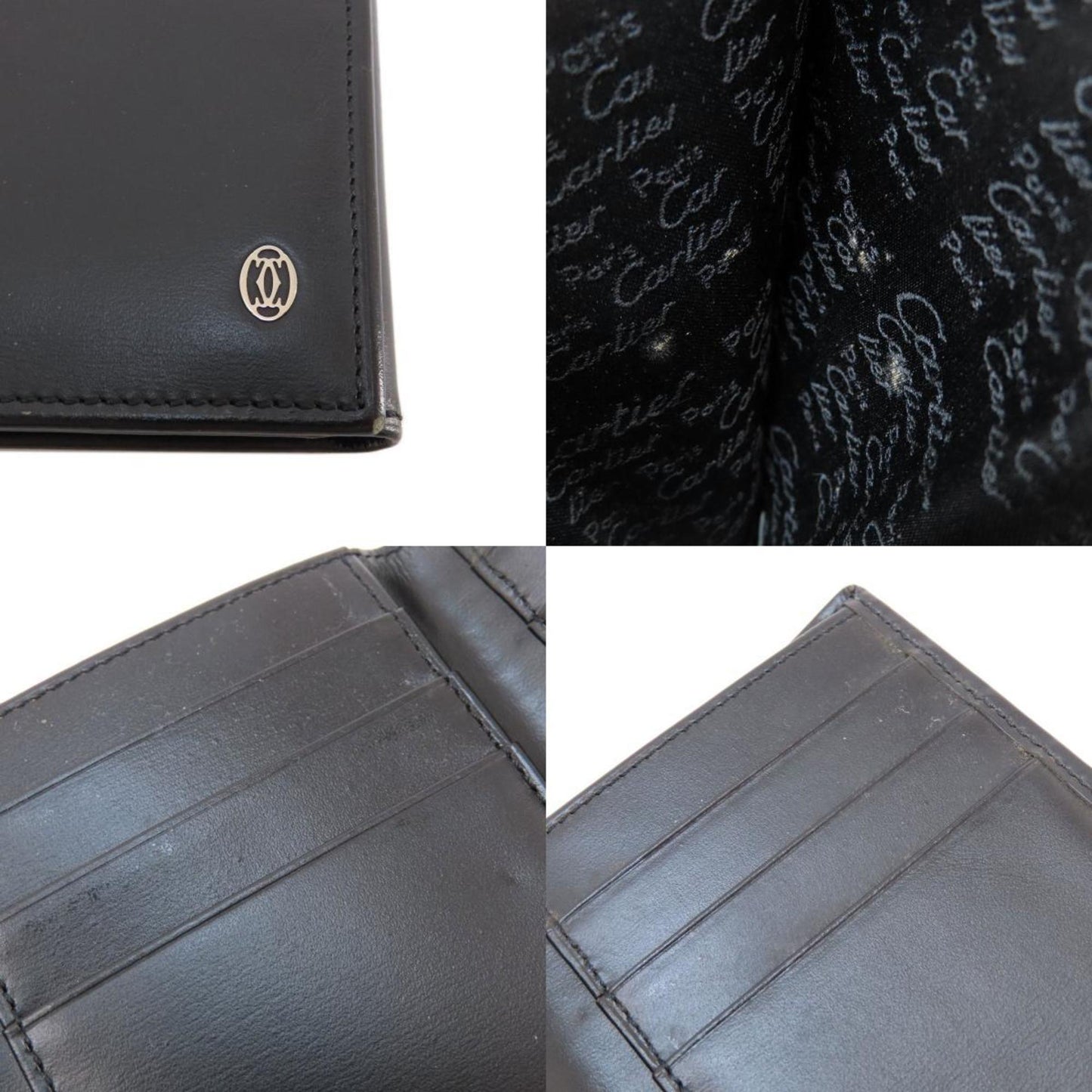 Cartier Brown Leather Wallet