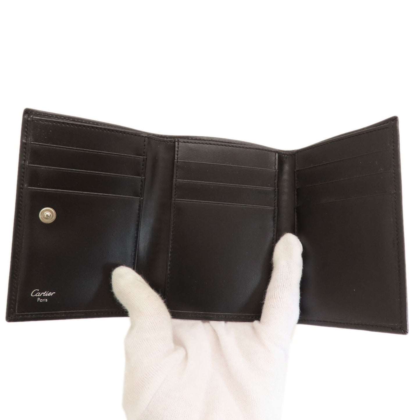 Cartier Brown Leather Wallet