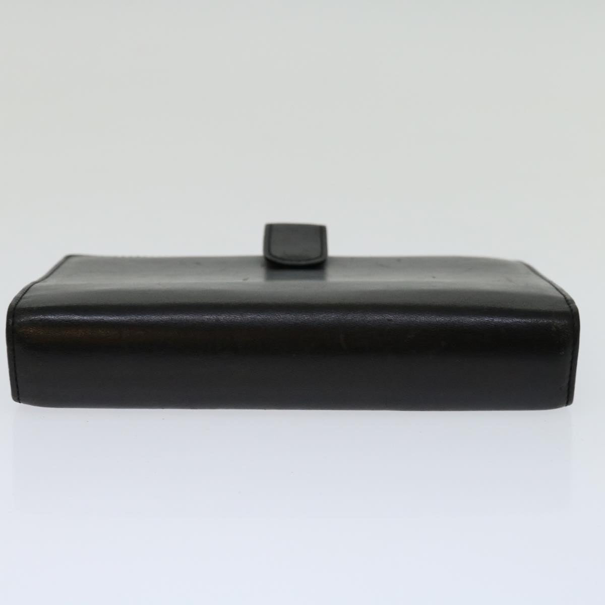 Louis Vuitton Black Leather Agenda Mm