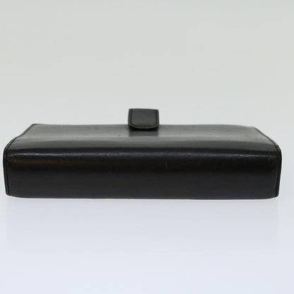 Louis Vuitton Black Leather Agenda Mm