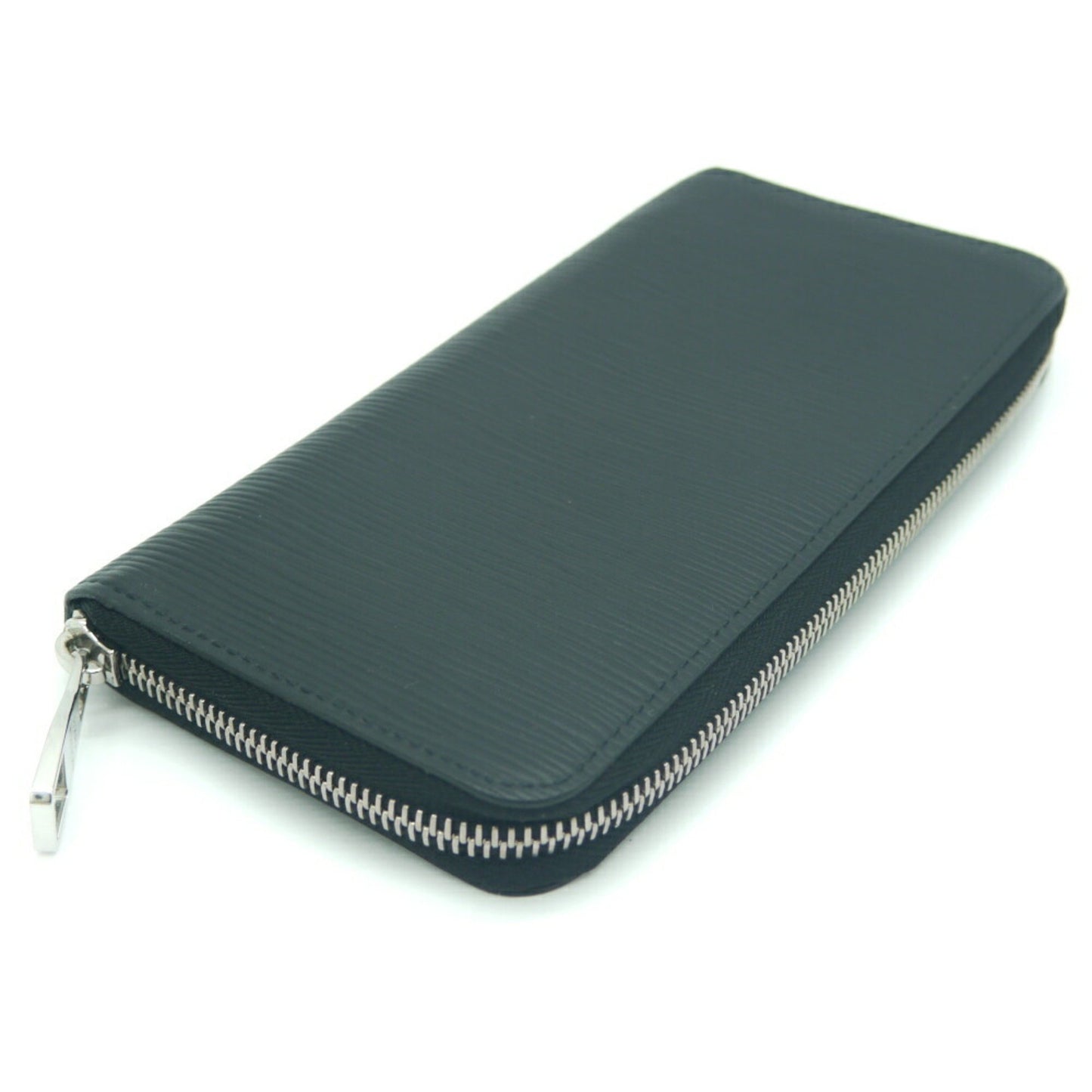 Louis Vuitton Green Leather Portefeuille Zippy