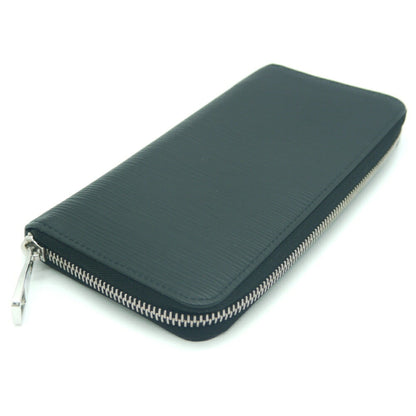 Louis Vuitton Green Leather Portefeuille Zippy